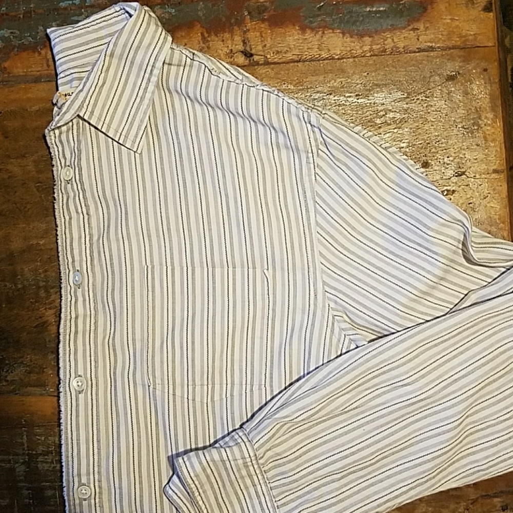 John Varvatos star U.S.A button up